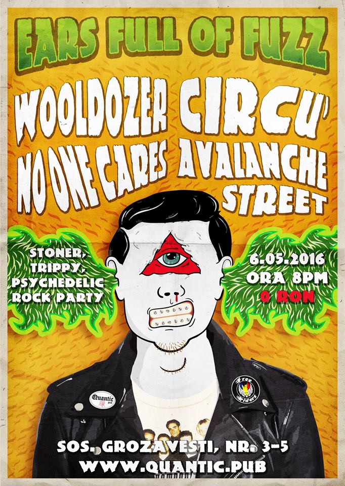 Concert Wooldozer / Circu’ / Avalanche Street / No One Cares în Quantic Pub 2